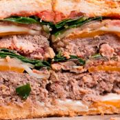 Double Cheeseburger Bread Bowl