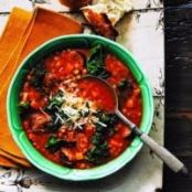 Lentil Kale and Sausage Soup