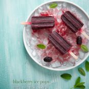 Blackberry Mojito Ice Pop Recipe