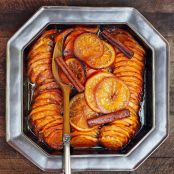 Sweet Potatoes - Candied w/ oranges and cinnamon sticks