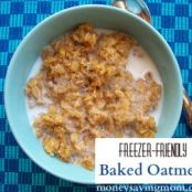 Freezer-Friendly Baked Oatmeal Recipe