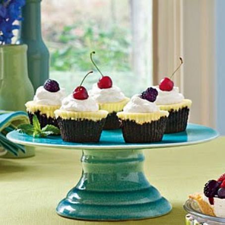 Chocolate Keylime Cupcake Pies