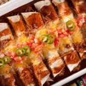 Tex-Mex Chicken Enchiladas