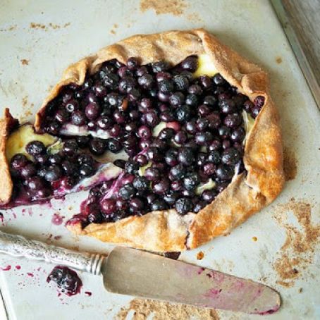 Blueberry Brie Galette