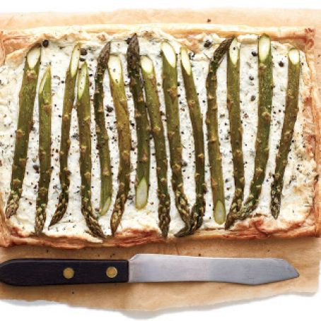 Asparagus-Ricotta Tart