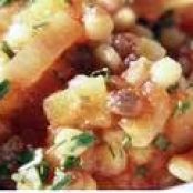 Fregula with Braised Butternut Squash and Tomatoes