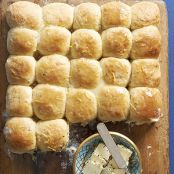 Lemon Rosemary Potato Rolls