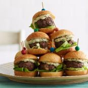 Garlicky Meatball Sliders