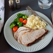 Pressure Cooked Pork Sirloin Roast