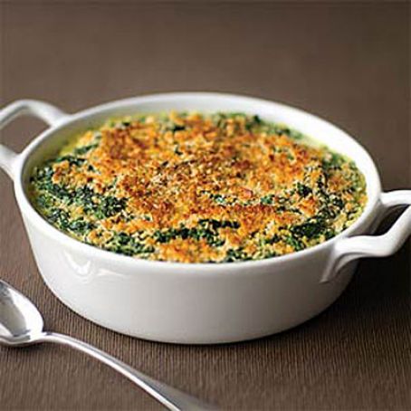 SPINACH****Creamed Spinach Gratin