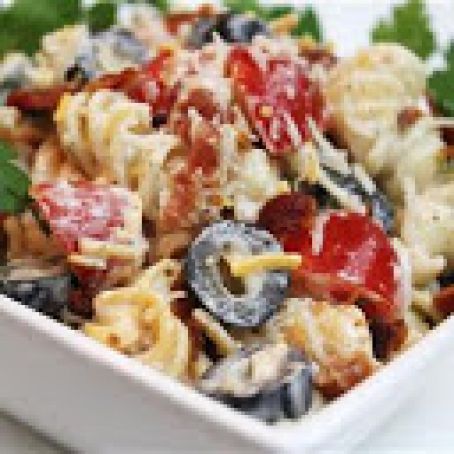 Bacon Ranch Pasta Salad