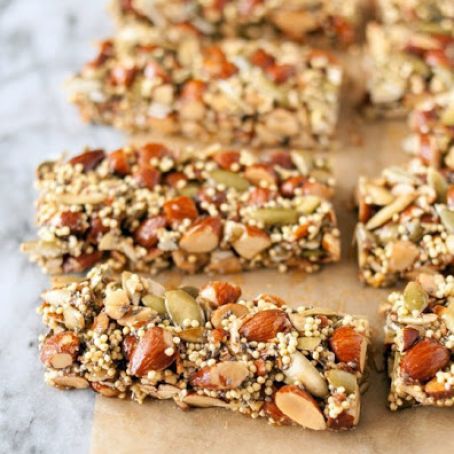Smoked Almond Snack Bars