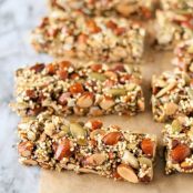 Smoked Almond Snack Bars
