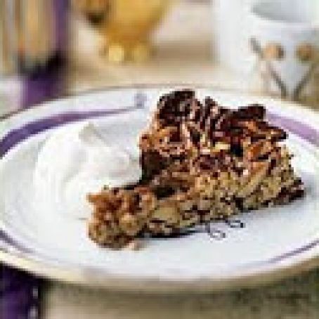 Pecan Wedges with Brown Sugar Whipped Cream