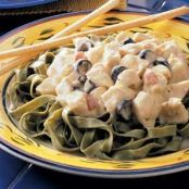 Creamy Chicken Fettuccine