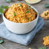Moroccan Spiced Carrot Hummus