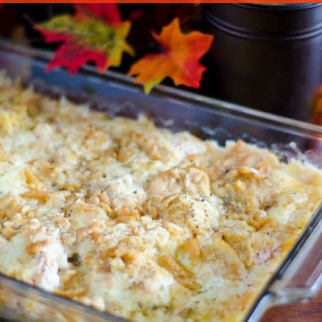 Crumb-topped, Supreme Chicken Casserole
