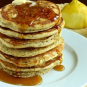 Lemon poppy seed pancakes