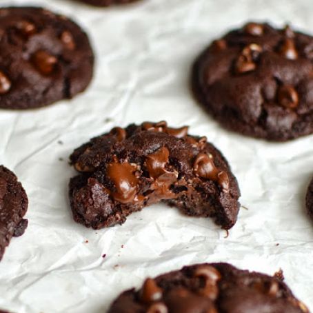 cookie - flourless brownie cookie