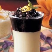 Blueberry-Topped Custard