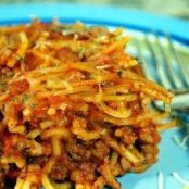 Spagetti Bake Kris Smith's recipe