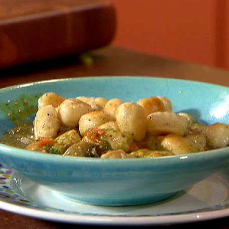 Italian Fake Chicken and Dumplings