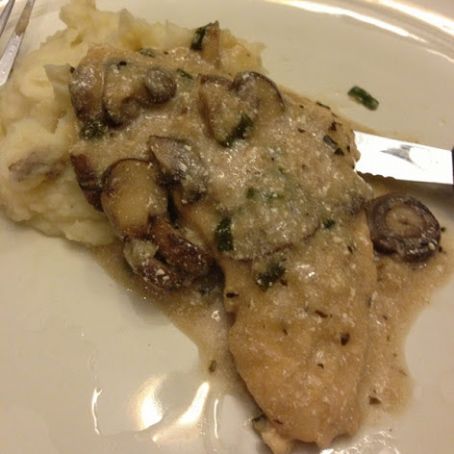 Creamy Chicken Marsala