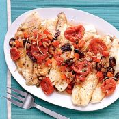 Mediterranean Poached Fish Recipe