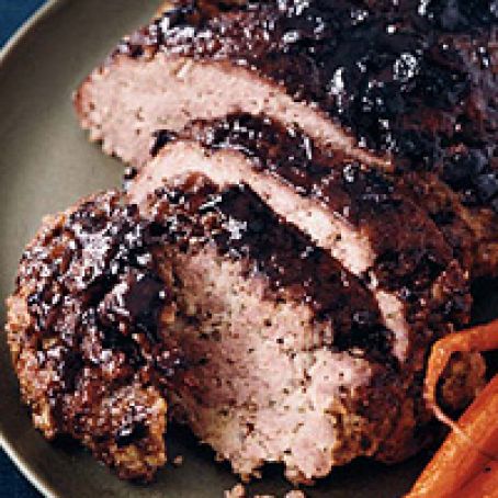 Meat Loaf with Red Wine Glaze