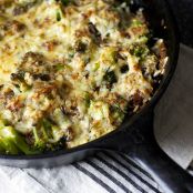 Broccoli, Cheddar and Wild Rice Casserole