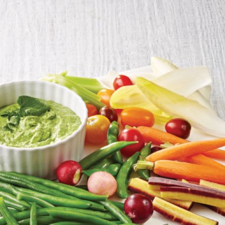 Watercress Green Goddess Dip