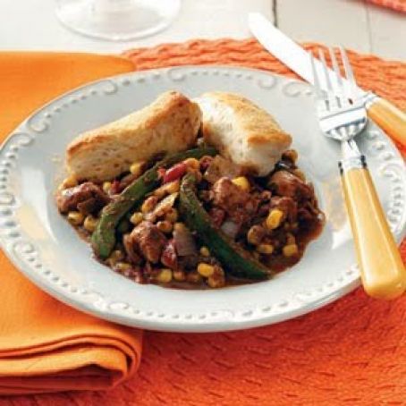 Chicken Mole Casserole