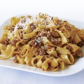 Tagliatelle with Quick Lamb Sugo