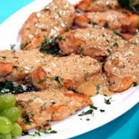 Sautéed Chicken Breasts with Dijon Herb Sauce