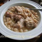Crockpot Roast and White Beans