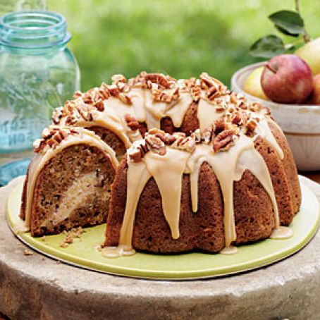 APPLE CREAM CHEESE BUNDT CAKE