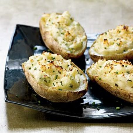 Fontina Stuffed Potato Skins (Cooking Light)