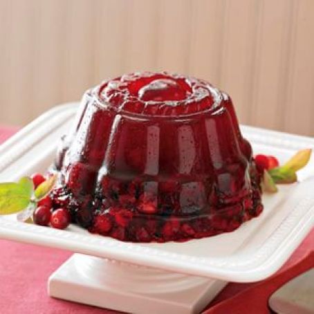 Homemade Molded Cranberry Sauce