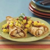 Chicken Tacos with Pineapple Pico de Gallo Recipe