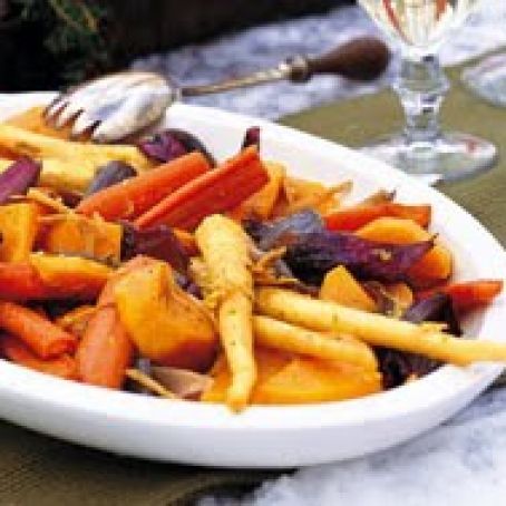Vegetable salad - Roasted Root
