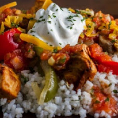 Chipotle Lime Chicken Burrito Bowls