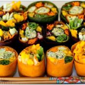 Stunning Raw Japanese Colour Wheel Wraps