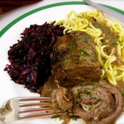 Beef Rouladen (German Beef Rolls)