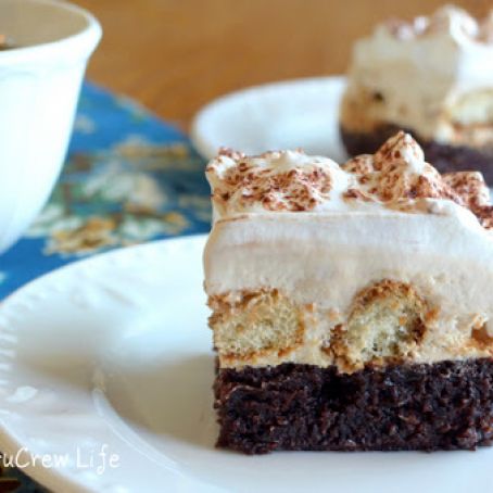 Tiramisu Brownies