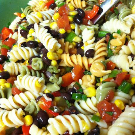 BLACK BEAN & CORN PASTA SALAD