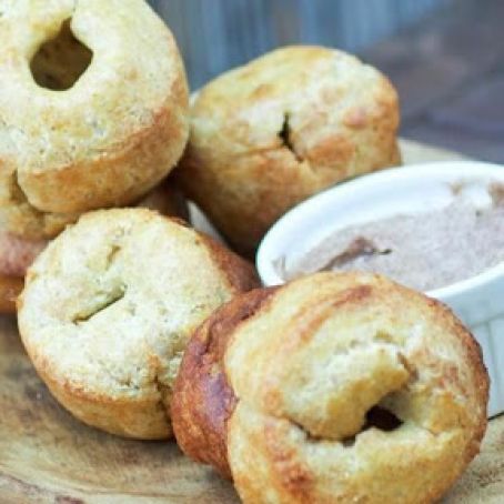 Apple Cinnamon Popovers with Brown Sugar Butter