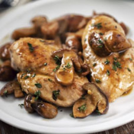 Balsamic Chicken with Mushrooms