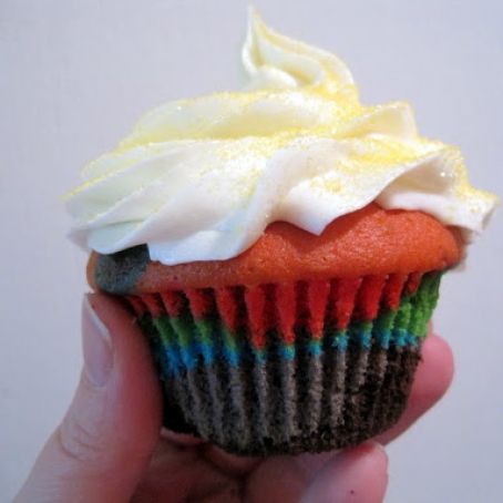 Rainbow Cupcakes