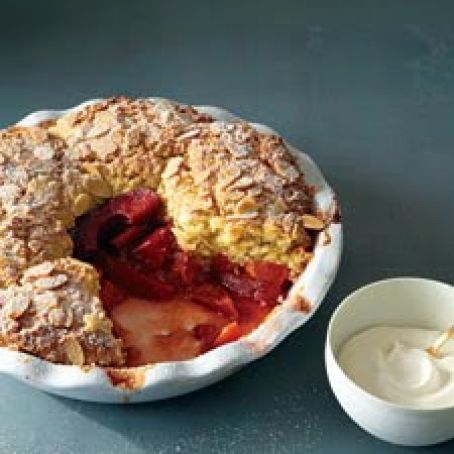 Quince Biscuit Pie (Martha Stewart)