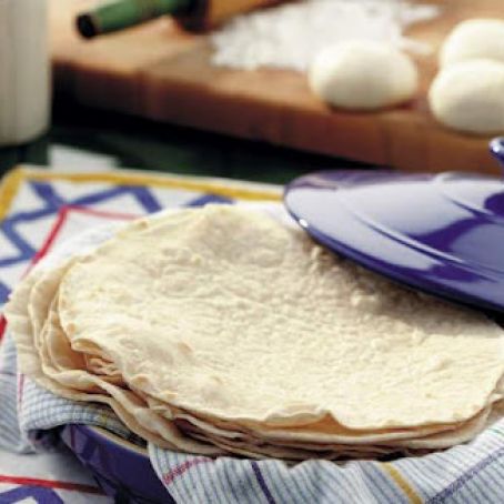 Traditional Flour Tortillas